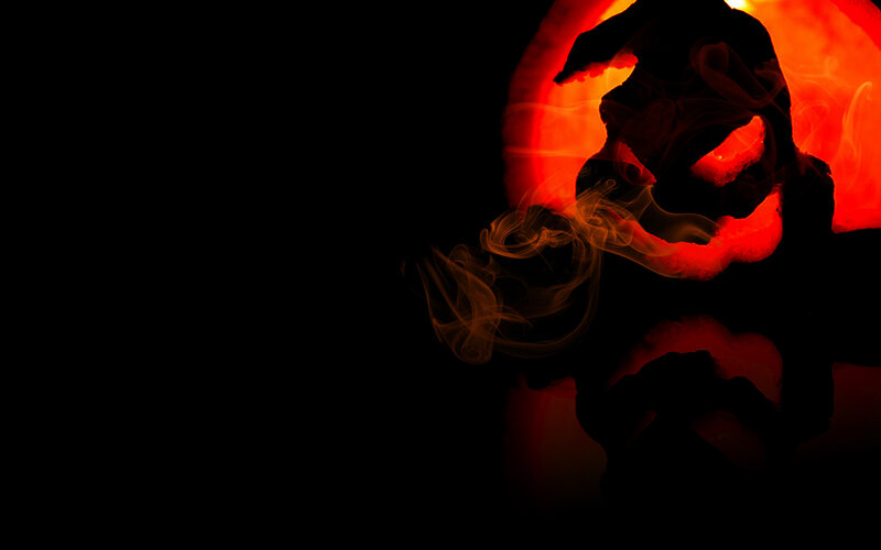 Silhouette of a Pumpkin