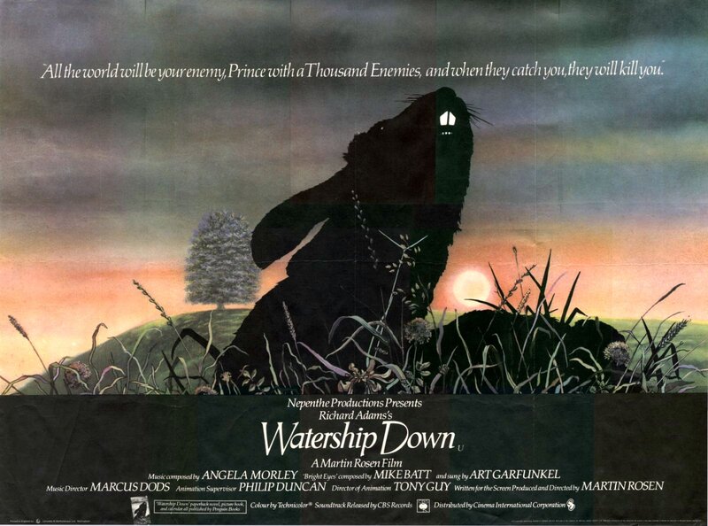 Silhouette of a Rabbit