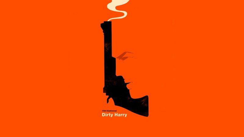 Silhouette of a Revolver