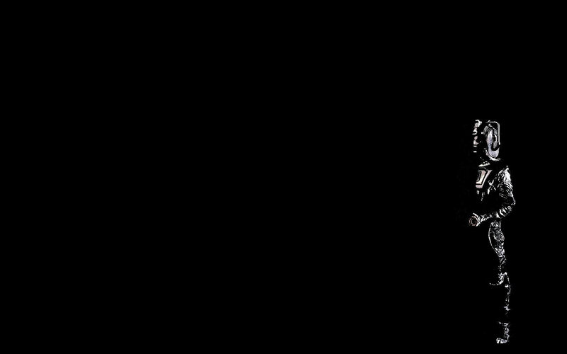silhouette of a robot
