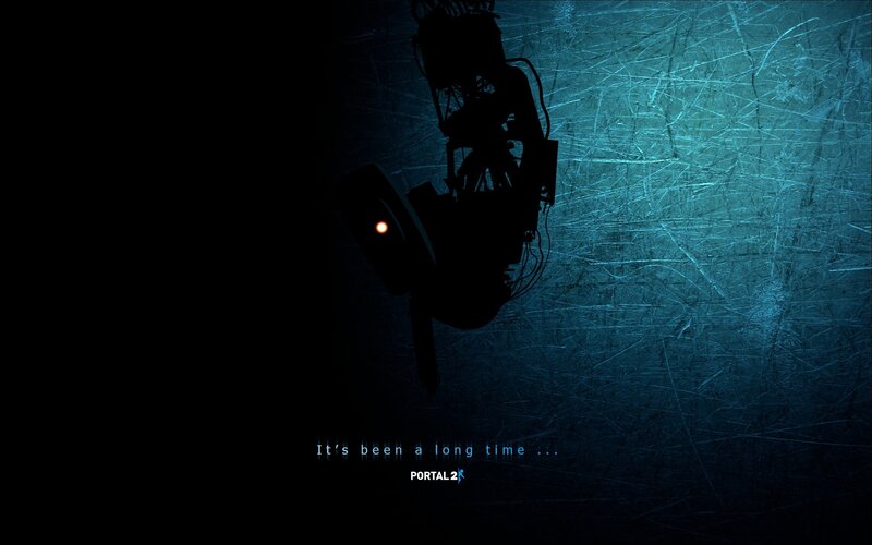 Silhouette of a Robot — Black