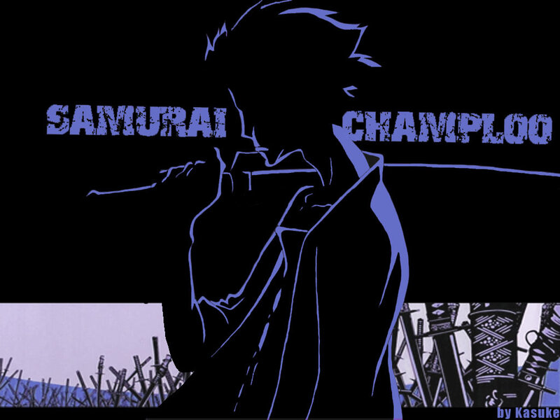 Silhouette of a Samurai — Black, Dramatic, Anime, Swords