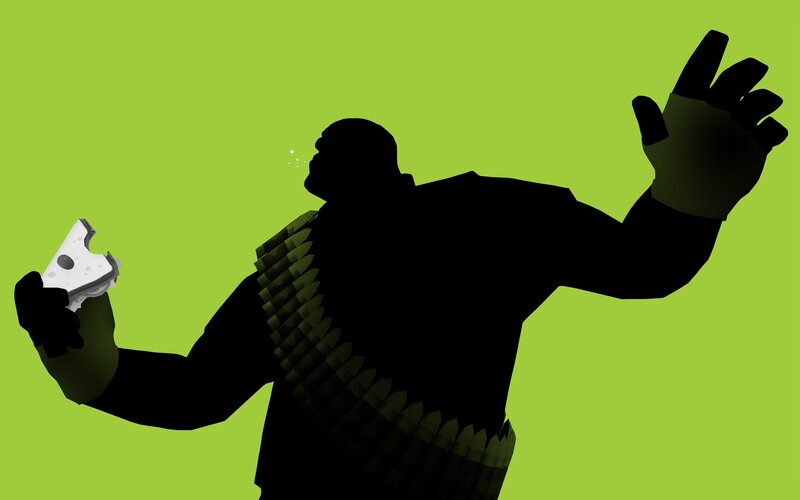 silhouette of a soldier eating