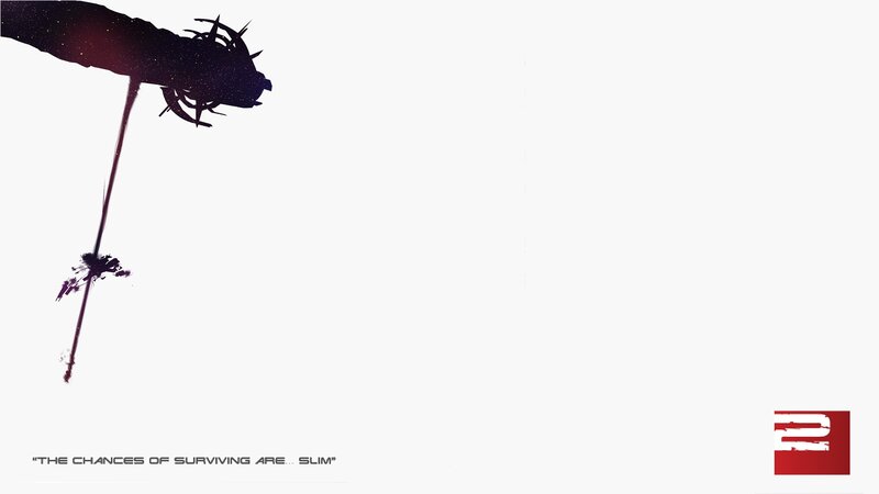 Silhouette of a Spiked Weapon