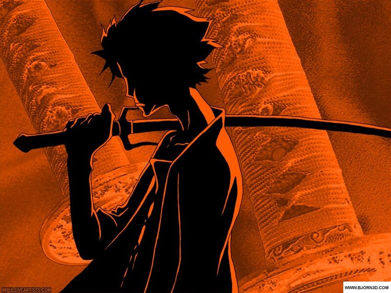 silhouette of a swordsman