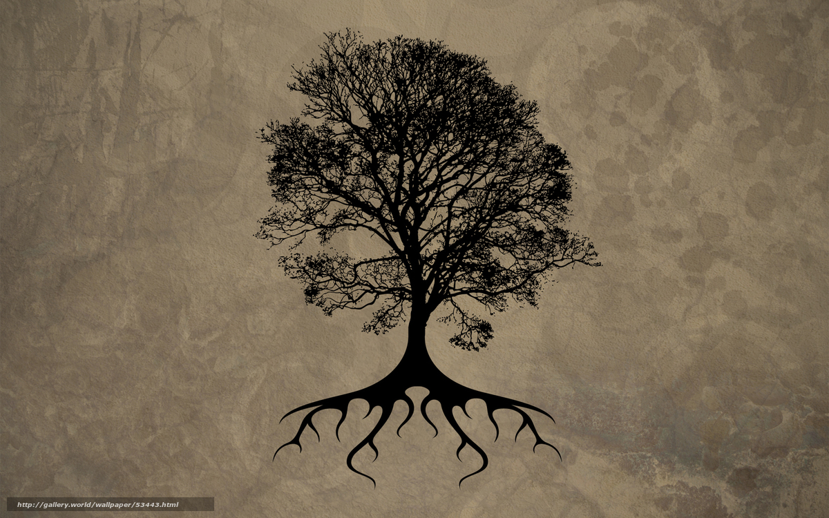 Silhouette of a tree