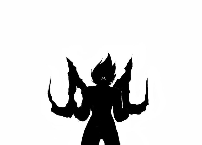 silhouette of a warrior