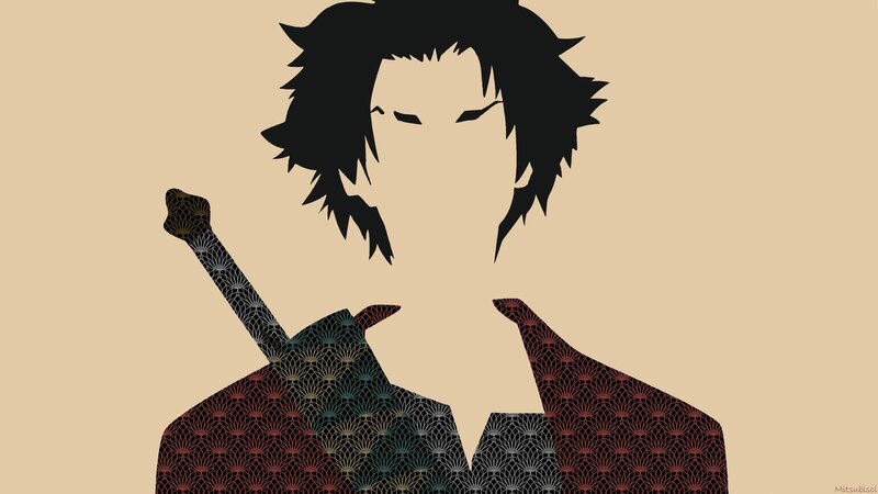 Silhouette of a Warrior — Beige