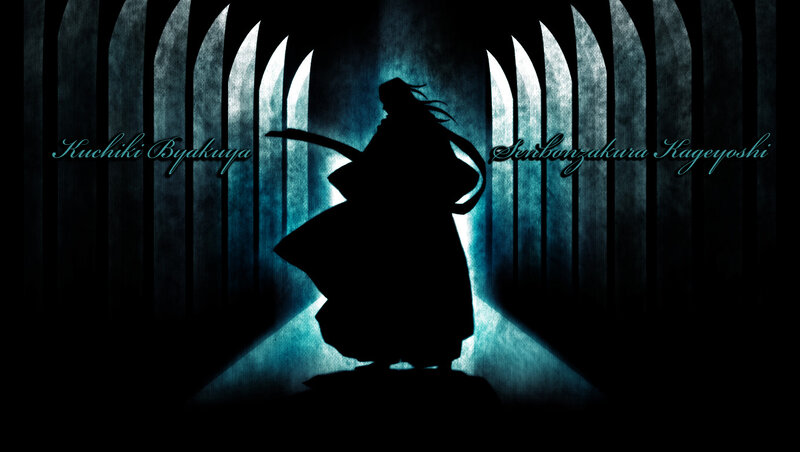 Silhouette of a Warrior — Black, Dramatic, Night