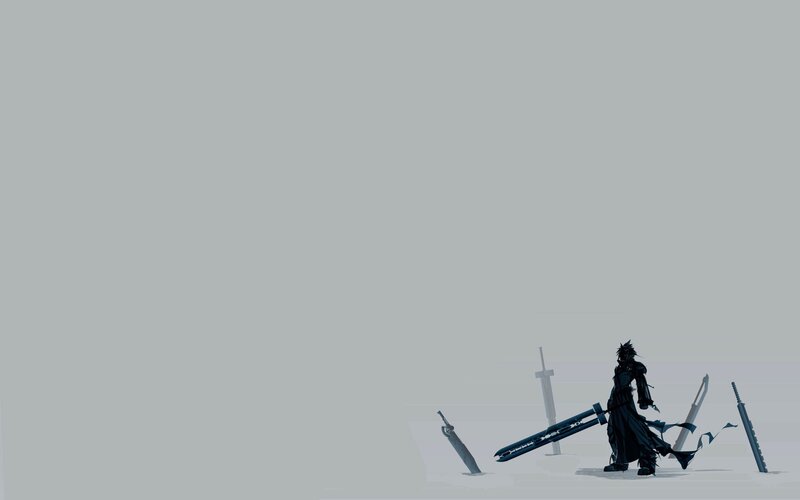 Silhouette of a Warrior — Gray, Dramatic, Digital Art