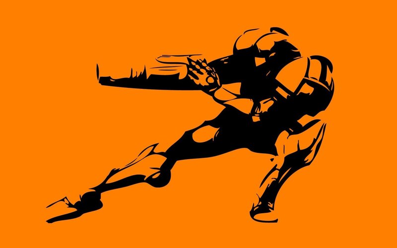 silhouette of a warrior in action