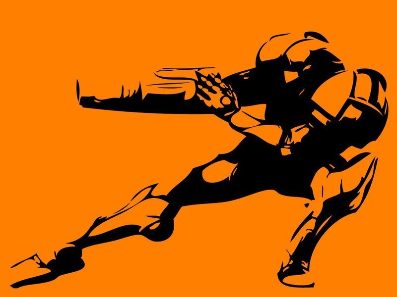 silhouette of a warrior in action