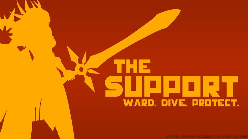Silhouette of a Warrior — Orange, Dramatic, Vector Art, Sword