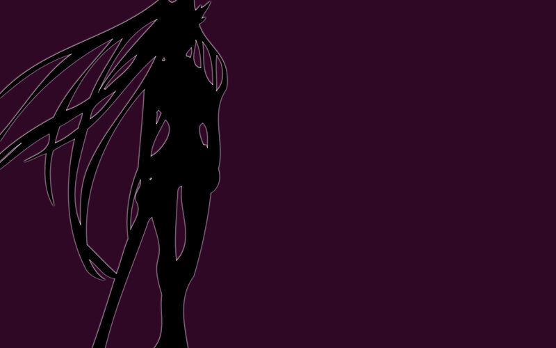 silhouette of a winged figure