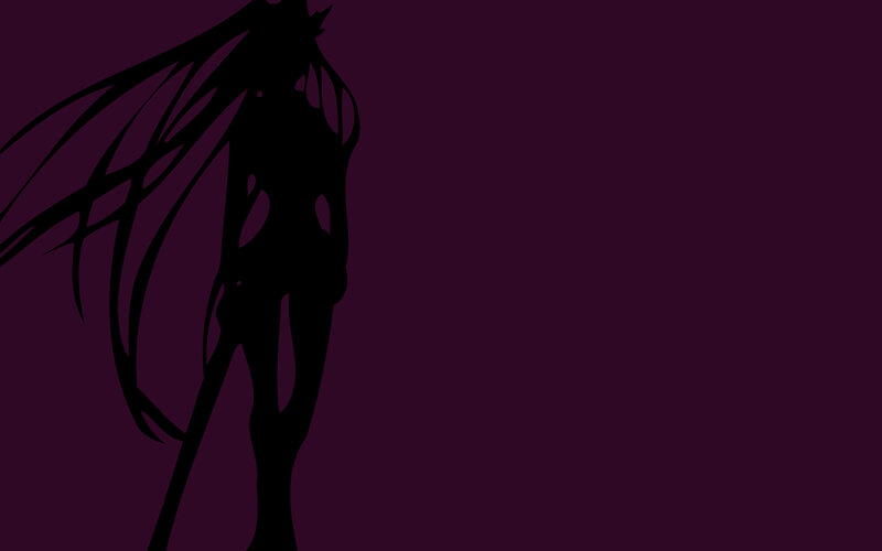 silhouette of a winged figure