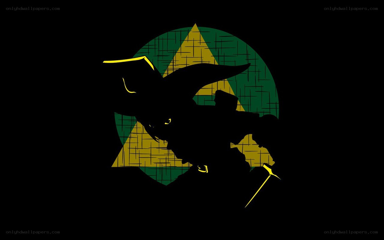 silhouette of a wizard