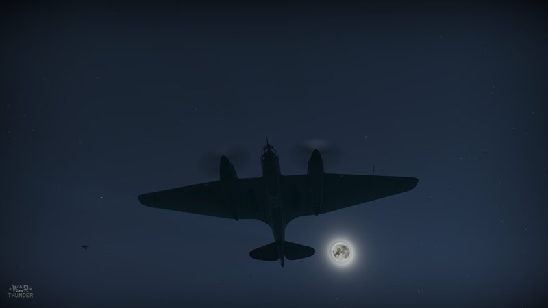 Silhouette of Airplane — Black