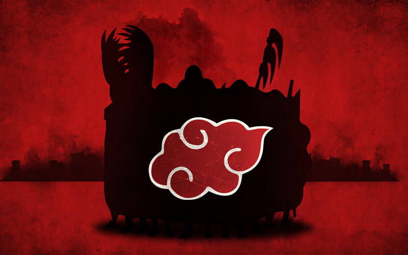 Silhouette of Akatsuki Members