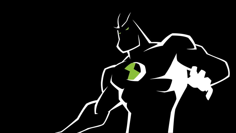 Silhouette of Alien Character