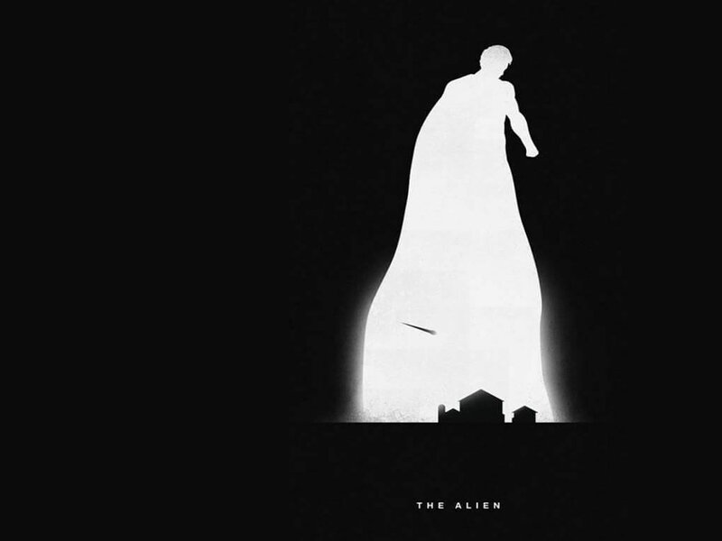Silhouette of Alien