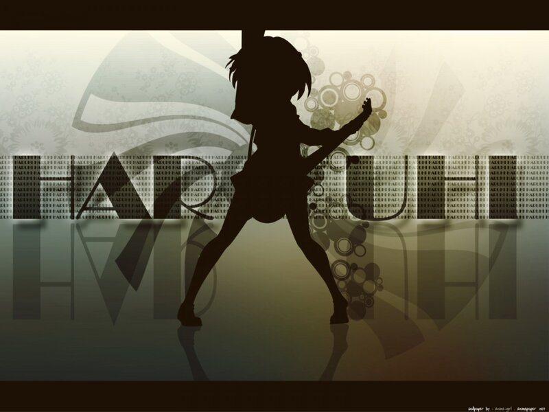 Silhouette of Anime Girl — Black, Dramatic, Digital Art