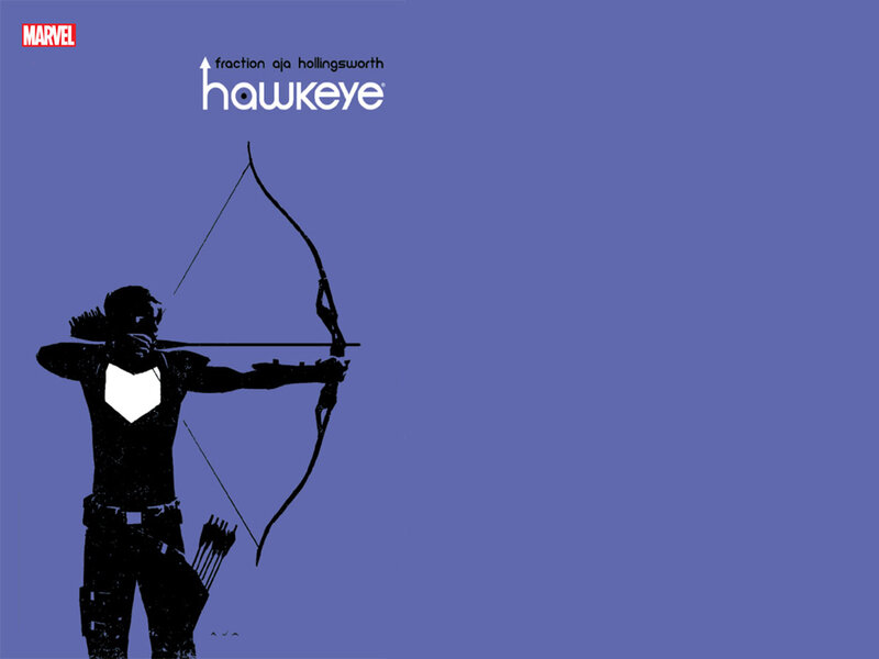 Silhouette of Archer — Blue