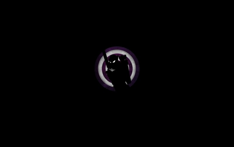silhouette of archer character