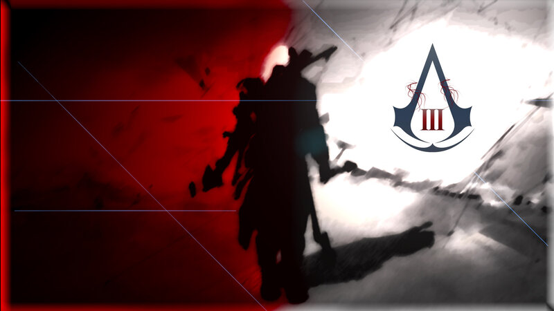 Silhouette of Assassin — Red