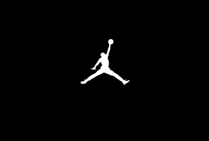 Silhouette of Basketball Player — Black