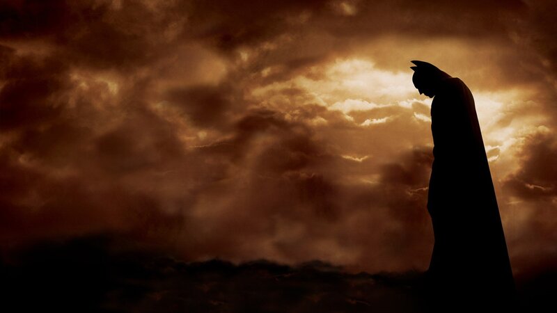 Silhouette of Batman — Brown