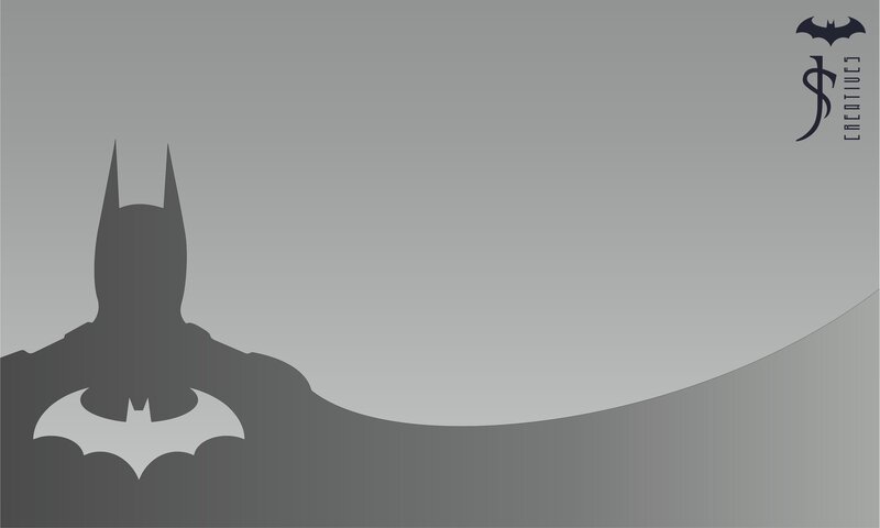 Silhouette of Batman — Gray