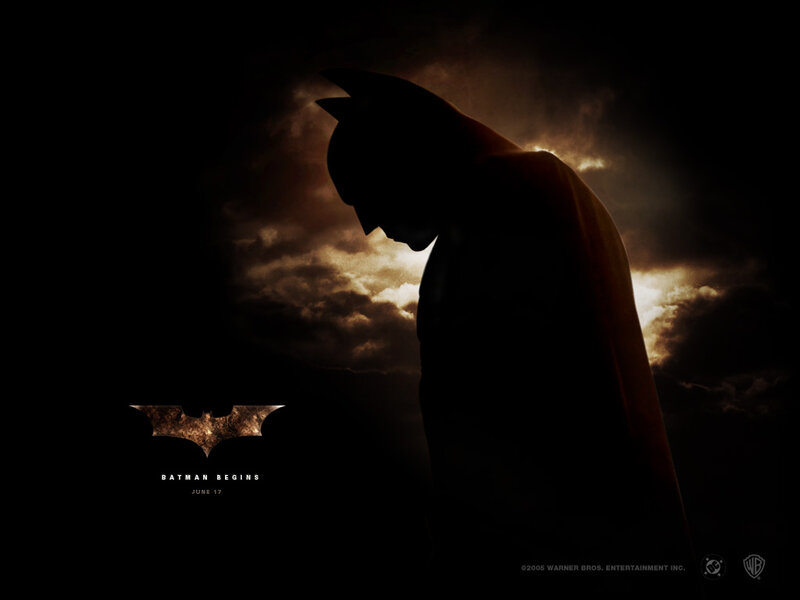 Silhouette of Batman