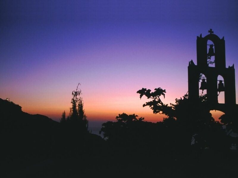 Silhouette of Bell Tower