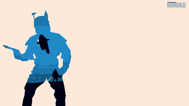 Silhouette of Bounty Hunter