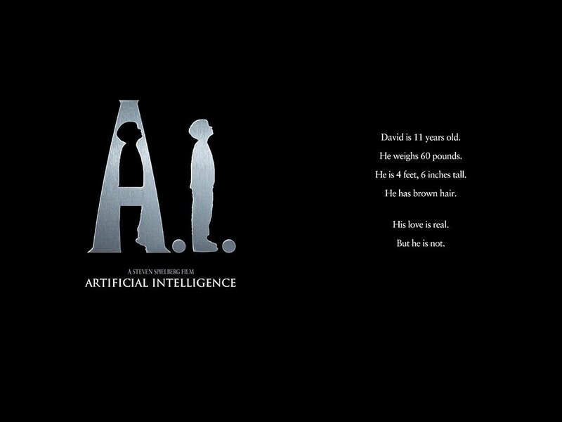Silhouette of Boy and Robot