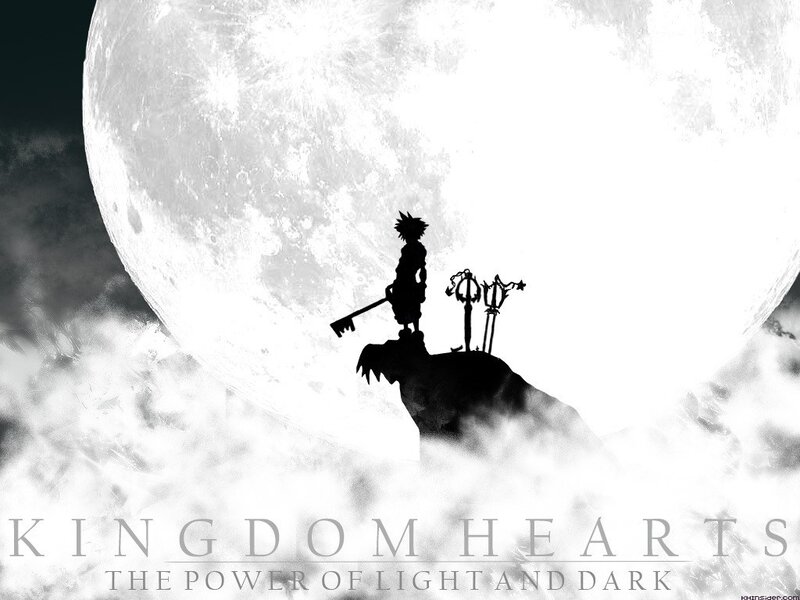 Silhouette of Boy with Keyblade