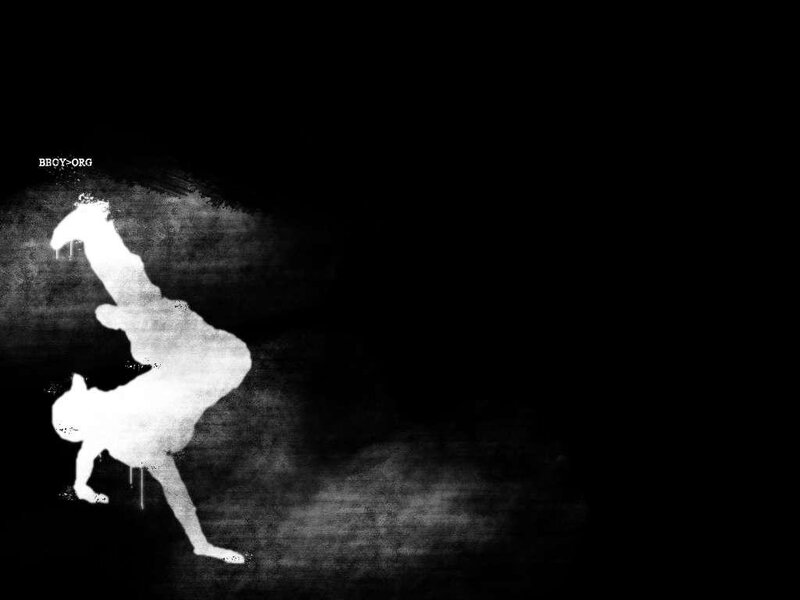Silhouette of Breakdancer