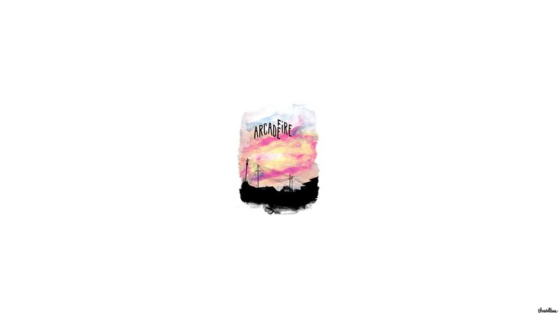 Silhouette of Buildings — Pink