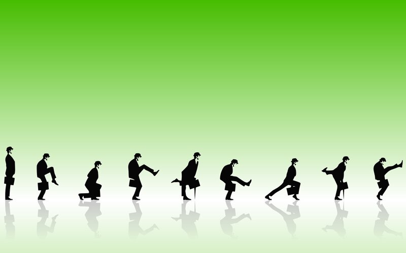 Silhouette of Businessman