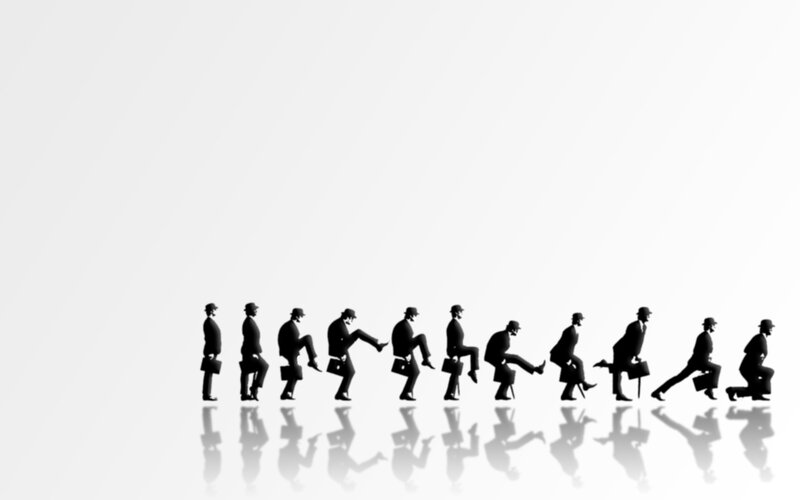 Silhouette of Businessmen