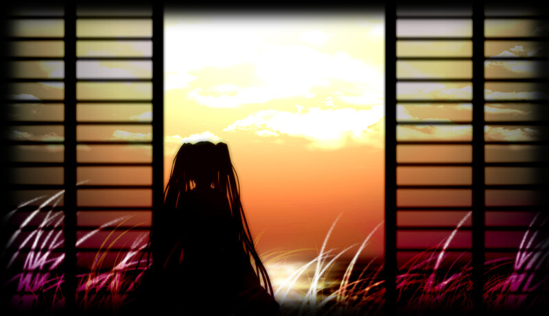 Silhouette of Character — Orange