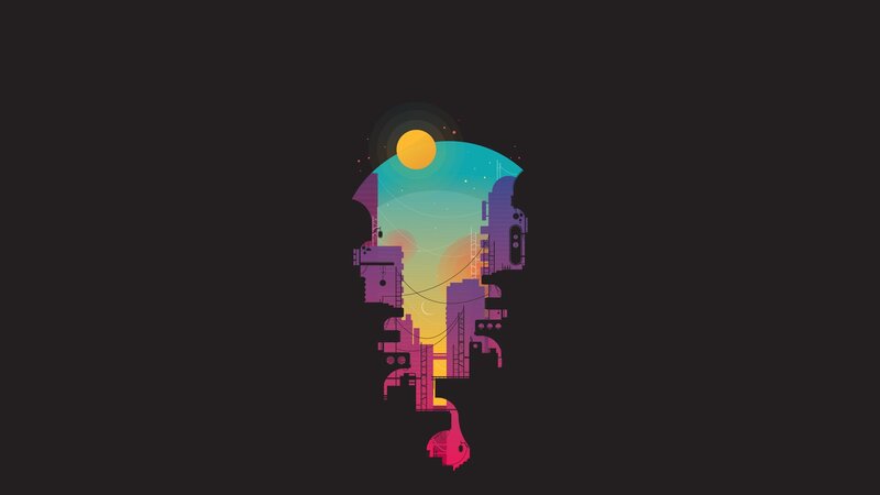 Silhouette of Cityscape
