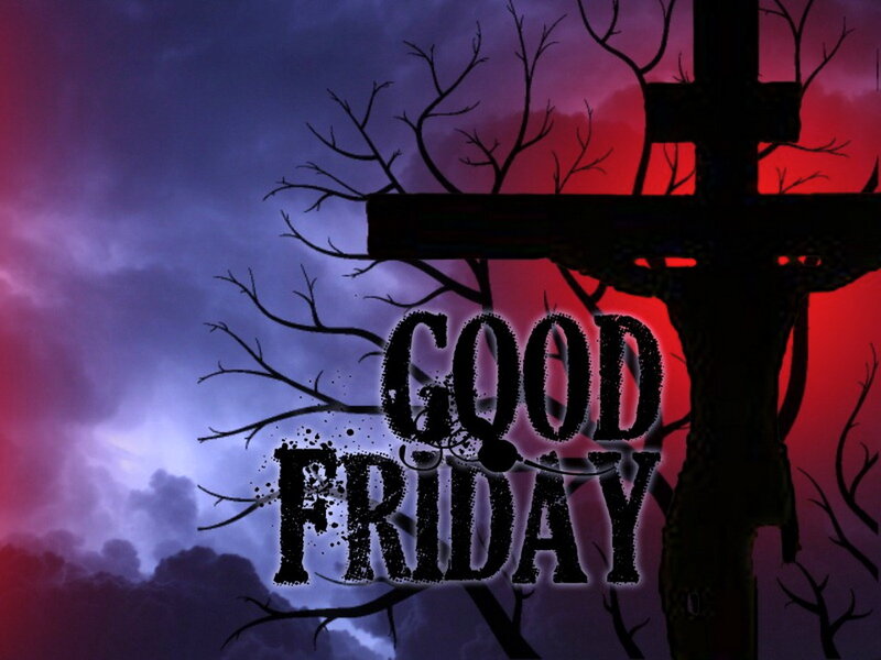 Silhouette of Cross — Purple