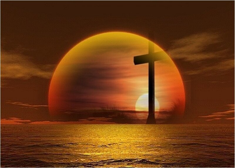Silhouette of Cross