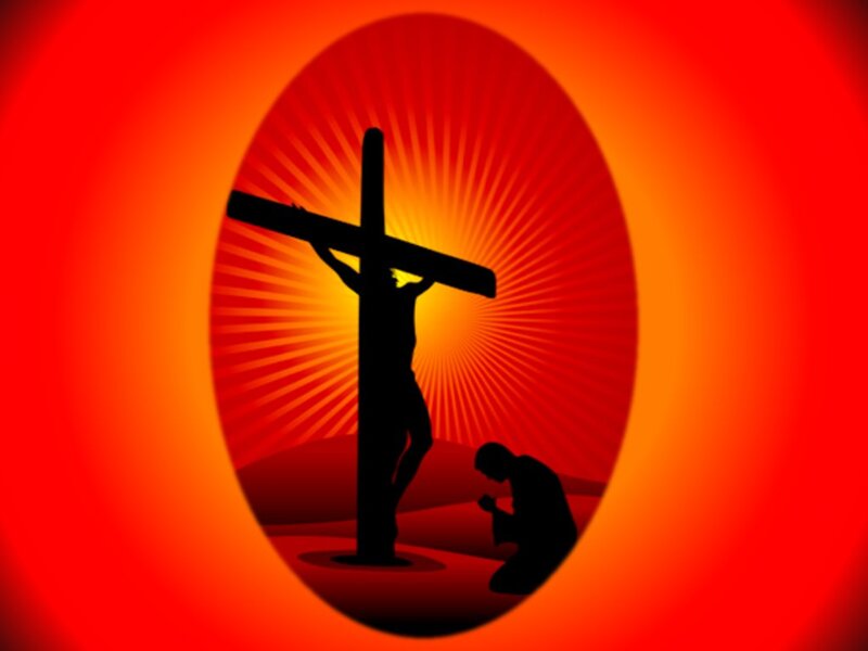 Silhouette of Crucifixion