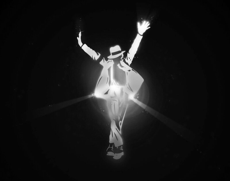 Silhouette of Dancer — Black, Dramatic, Night, Illustration