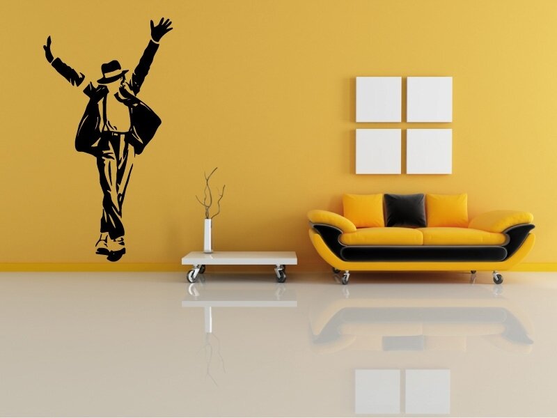 Silhouette of Dancing Man