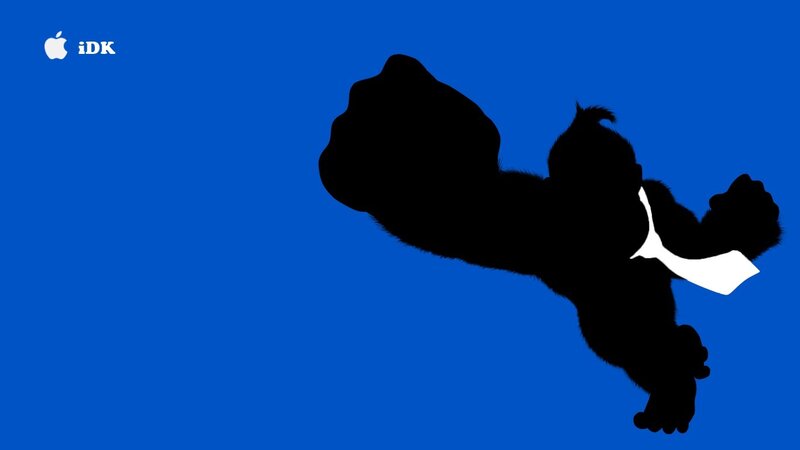 Silhouette of Donkey Kong