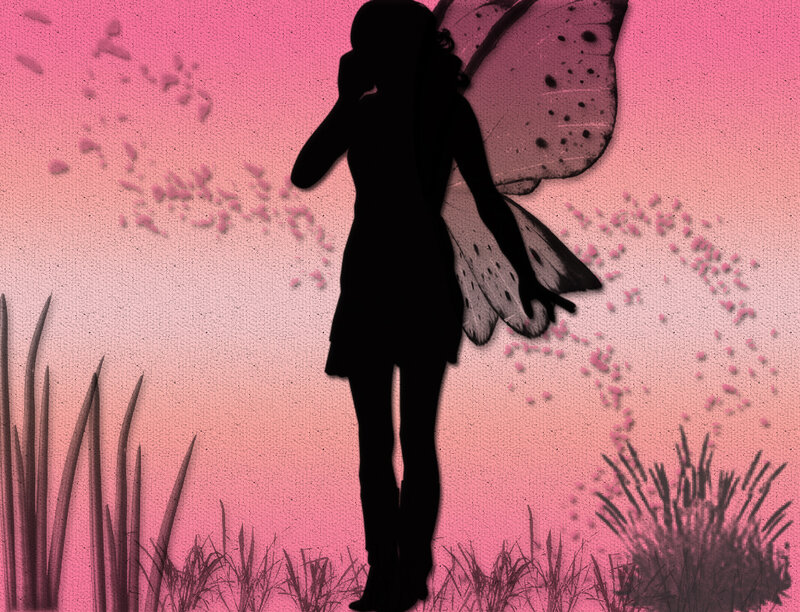 Silhouette of Fairy