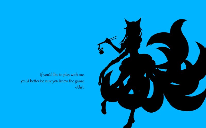 Silhouette of Fox Character